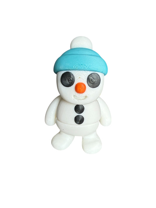 Baby Snowman with Beanie